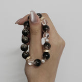 Obsidian-Handmade Natural Crystal Bracelet