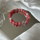 Crimson Harmony Bracelet